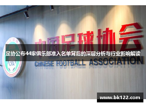足协公布44家俱乐部准入名单背后的深层分析与行业影响解读